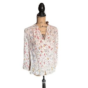Lucky Brand Floral Top - Medium NWT